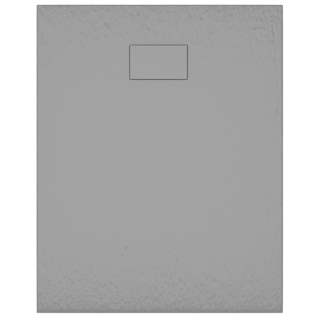 Duschwanne SMC Grau 100x80 cm