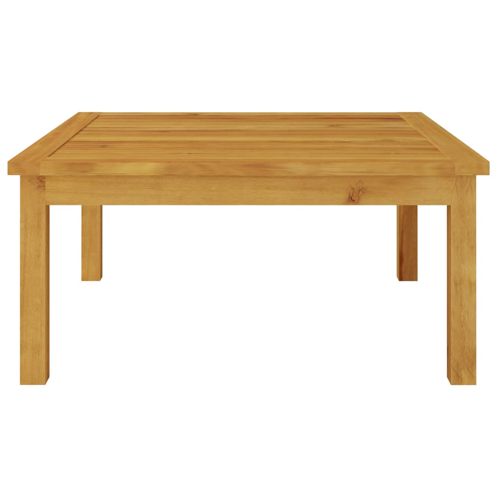 Garten-Beistelltisch 63x63x30 cm Akazie Massivholz