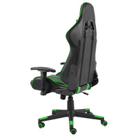 Thumbnail for Gaming-Stuhl Drehbar Grün PVC