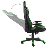 Thumbnail for Gaming-Stuhl Drehbar Grün PVC