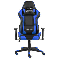 Thumbnail for Gaming-Stuhl Drehbar Blau PVC