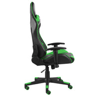 Thumbnail for Gaming-Stuhl Drehbar Grün PVC