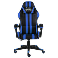 Thumbnail for Gaming-Stuhl Schwarz und Blau Kunstleder