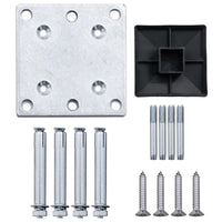 Thumbnail for Zaunelement WPC 175x146 cm Grau