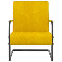 Thumbnail for Freischwinger Senfgelb Samt