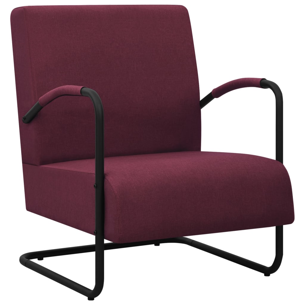 Sessel Lila Stoff
