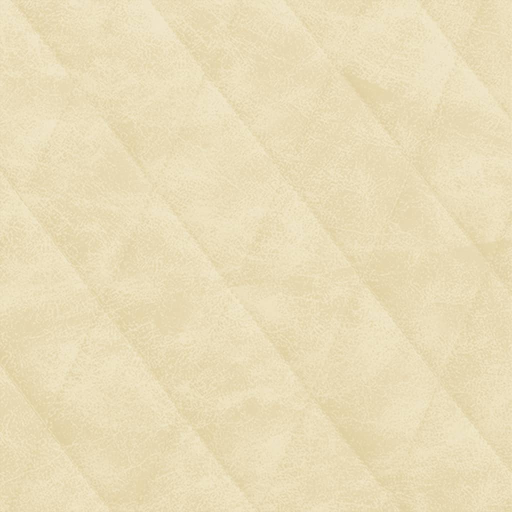 Sessel Creme Kunstleder