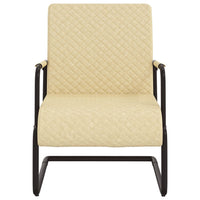 Thumbnail for Freischwinger Creme Kunstleder