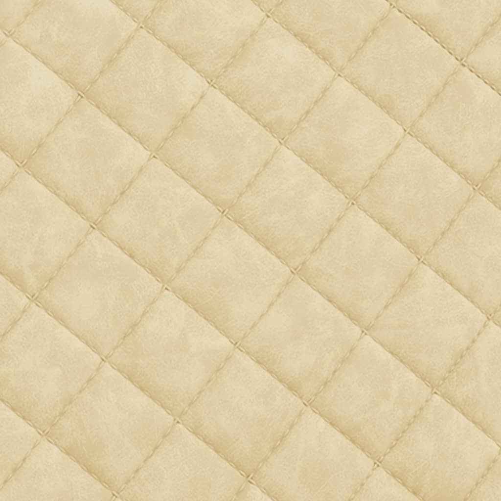 Freischwinger Creme Kunstleder