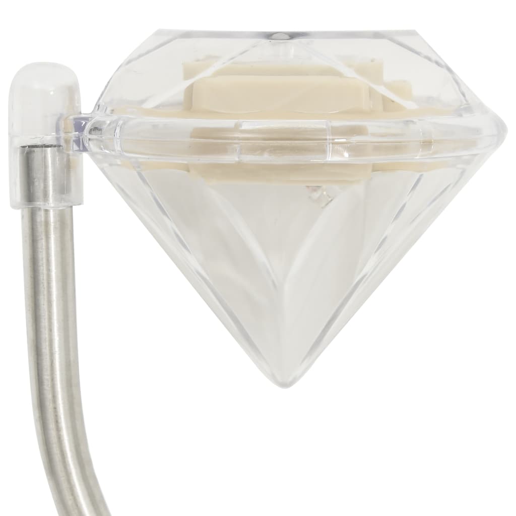 Solar-LED-Gartenleuchten 6 Stk. 9x7,8x29,5 cm