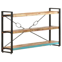 Thumbnail for Bücherregal 3 Fächer 140x30x80 cm Altholz Massiv