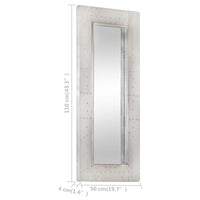 Thumbnail for Aviator-Spiegel 110x50 cm Metall