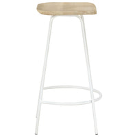 Thumbnail for Barhocker 2 Stk. Mango Massivholz