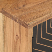 Thumbnail for TV-Schrank 115x30x39 cm Massivholz Akazie