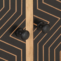 Thumbnail for TV-Schrank 115x30x39 cm Massivholz Akazie