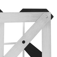 Thumbnail for Weinregal für 120 Flaschen Schwarz Massivholz Kiefer