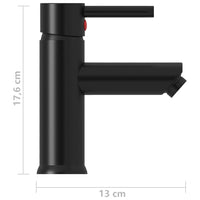 Thumbnail for Waschtischarmatur Schwarz 130x176 mm