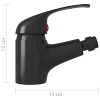 Thumbnail for Badezimmer Bidet Mischbatterie Schwarz 13x12 cm