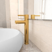 Thumbnail for Badezimmer Mischbatterie Golden 12x30 cm