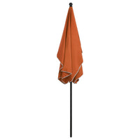 Thumbnail for Sonnenschirm mit Mast 210x140 cm Terracotta-Rot
