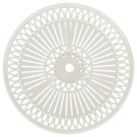 Thumbnail for 3-tlg. Bistro-Set Aluminiumguss Weiß