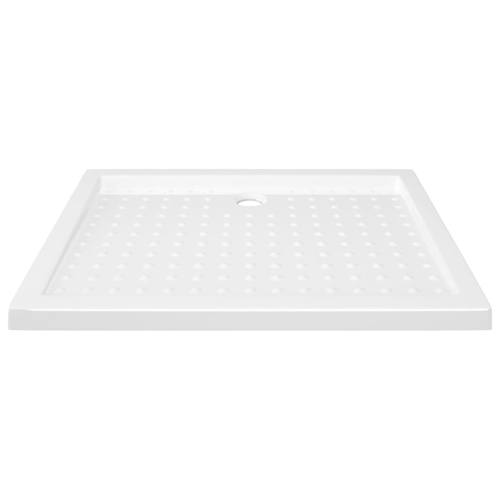 Duschwanne Anti-Rutsch Weiß 90x70x4 cm ABS