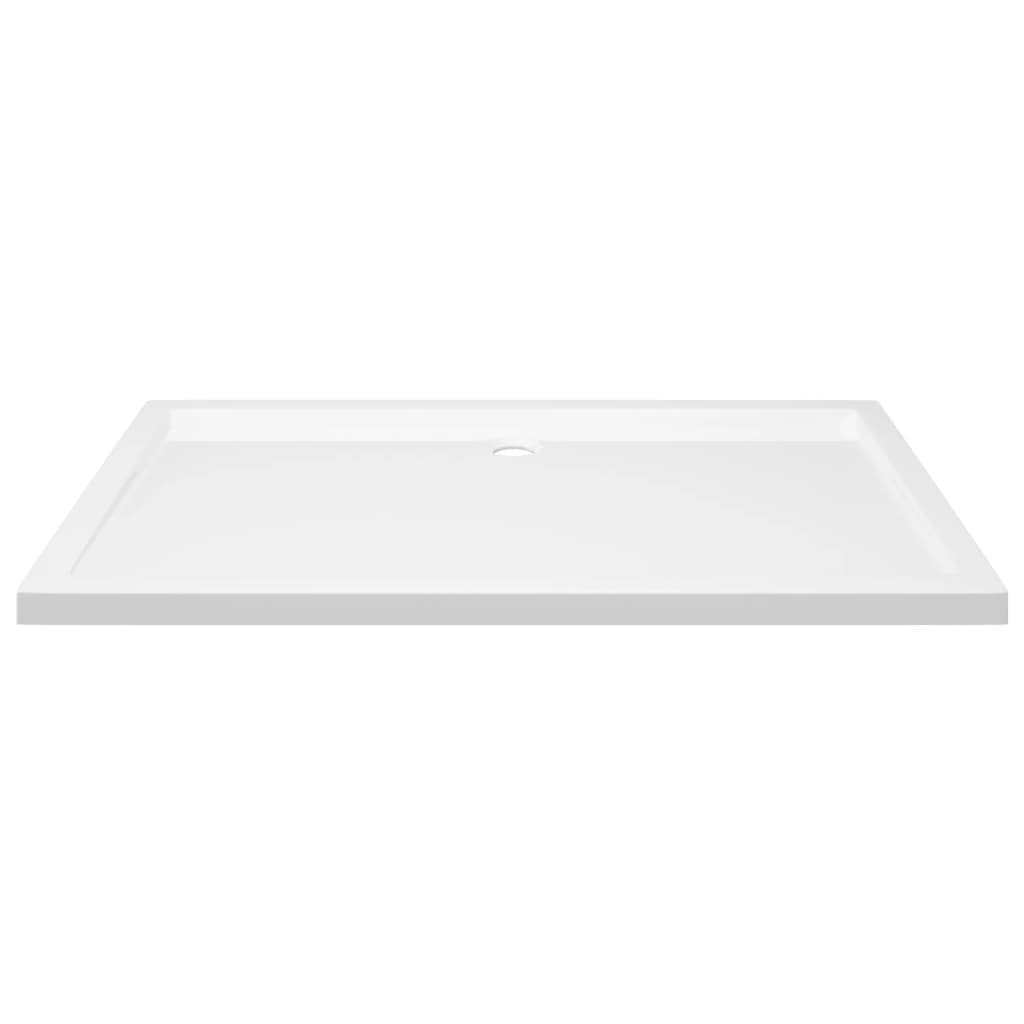 Duschtasse ABS Rechteckig Weiß 70x120 cm
