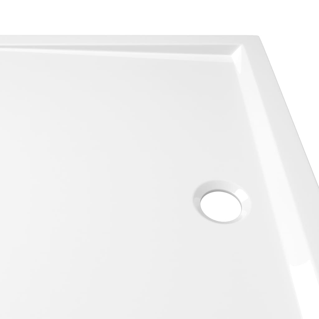 Duschtasse ABS Rechteckig Weiß 70x100 cm