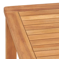 Thumbnail for Garten-Esstisch 140x80x77 cm Teak Massivholz