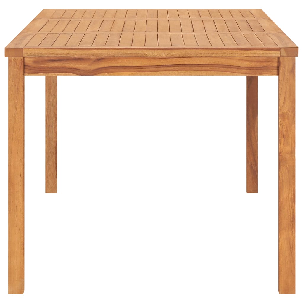 Garten-Esstisch 180x90x77 cm Teak Massivholz