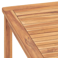 Thumbnail for Garten-Esstisch 180x90x77 cm Teak Massivholz