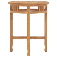 Thumbnail for Bistrotisch Ø60x60 cm Teak Massivholz