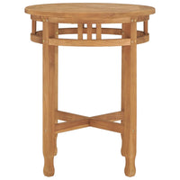 Thumbnail for Bistrotisch Ø60x60 cm Teak Massivholz
