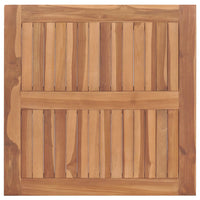 Thumbnail for Garten-Esstisch 85x85x75 cm Teak Massivholz