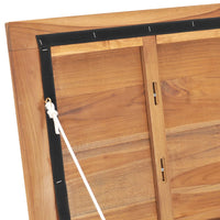 Thumbnail for Gartenbox 60x50x58 cm Massivholz Teak