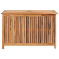 Thumbnail for Gartenbox 90x50x58 cm Massivholz Teak