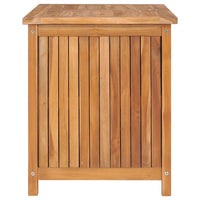 Thumbnail for Gartenbox 90x50x58 cm Massivholz Teak