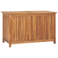 Thumbnail for Gartenbox 90x50x58 cm Massivholz Teak