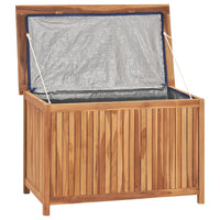 Thumbnail for Gartenbox 90x50x58 cm Massivholz Teak