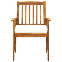 Thumbnail for 3-tlg. Garten-Essgruppe mit Kissen Massivholz Akazie