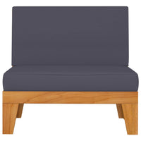 Thumbnail for 4-tlg. Garten-Lounge-Set mit Kissen Akazie Massivholz