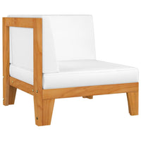 Thumbnail for 8-tlg. Garten-Lounge-Set mit Kissen Massivholz Akazie