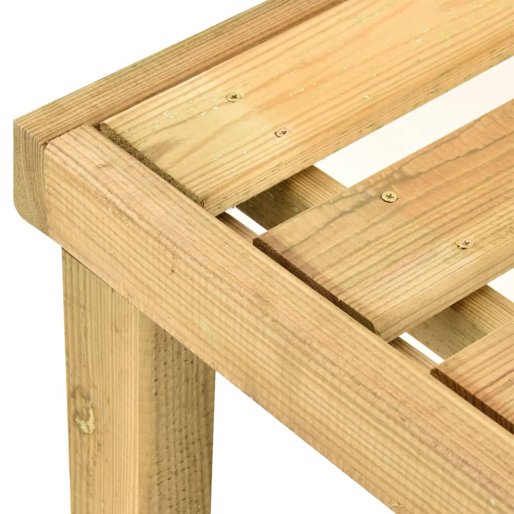 Garten-Sonnenliege Kiefernholz Imprägniert