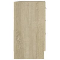 Thumbnail for Waschbeckenunterschrank Sonoma-Eiche 63x30x54 cm Holzwerkstoff
