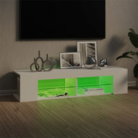 Thumbnail for TV-Schrank mit LED-Leuchten Weiß 135x39x30 cm