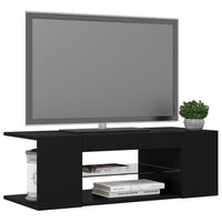 Thumbnail for TV-Schrank mit LED-Leuchten Schwarz 90x39x30cm