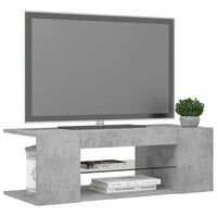 Thumbnail for TV-Schrank mit LED-Leuchten Betongrau 90x39x30 cm