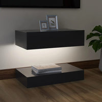 Thumbnail for TV-Schrank mit LED-Leuchten Grau 60x35 cm