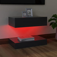 Thumbnail for TV-Schrank mit LED-Leuchten Grau 60x35 cm