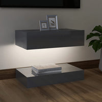 Thumbnail for TV-Schrank mit LED-Leuchten Hochglanz-Grau 60x35 cm